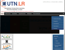 Tablet Screenshot of frlr.utn.edu.ar
