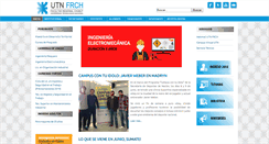 Desktop Screenshot of frch.utn.edu.ar