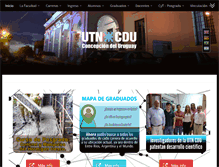 Tablet Screenshot of frcu.utn.edu.ar