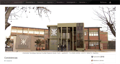 Desktop Screenshot of frvt.utn.edu.ar