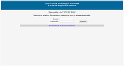 Desktop Screenshot of bbs.frc.utn.edu.ar